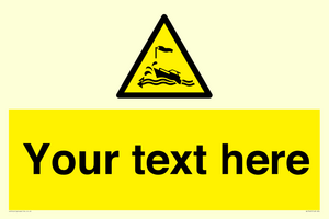 Custom Warning wind over tide conditions